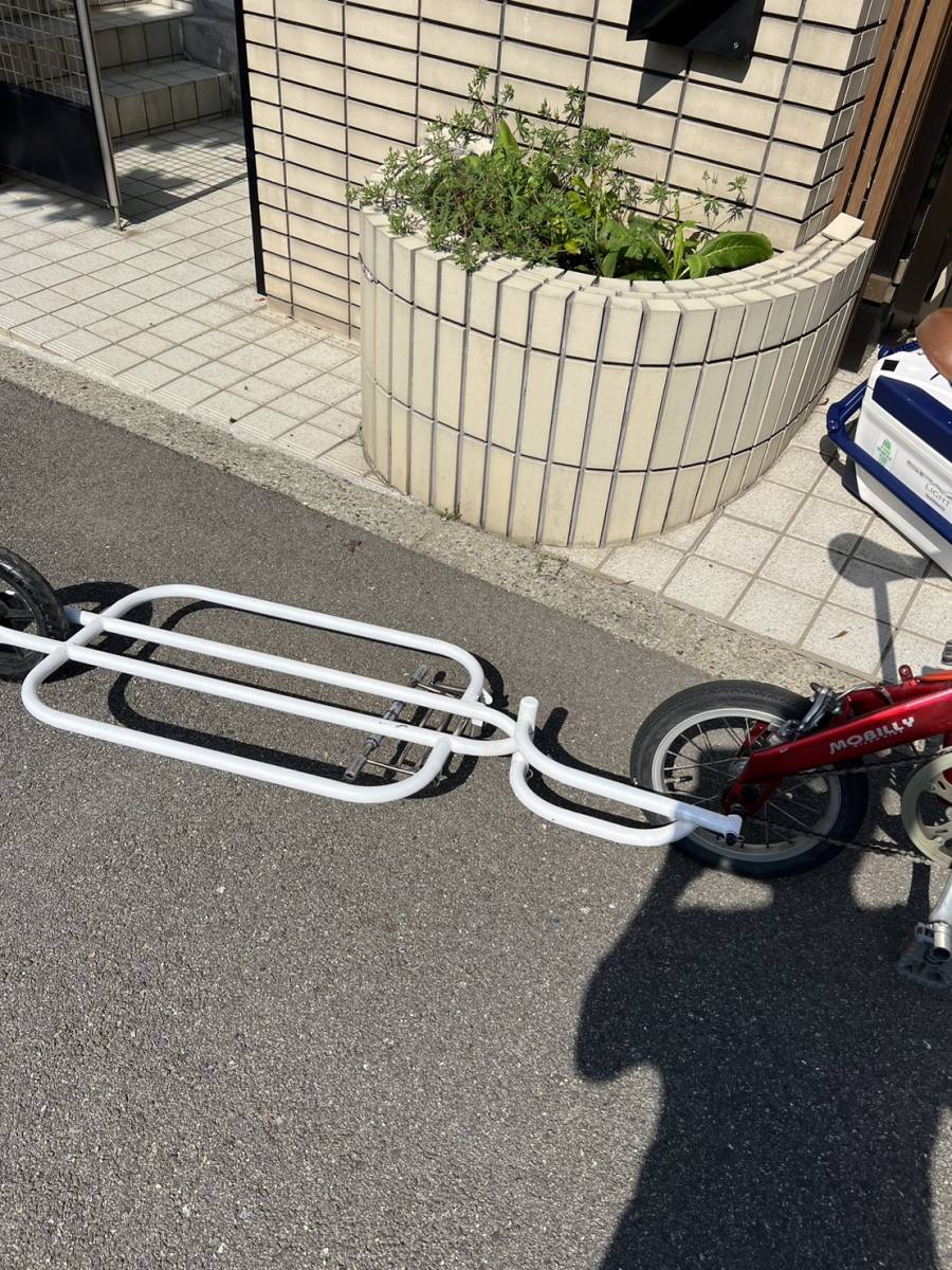 自転車　牽引　釣り具　釣り　リヤカー_画像8