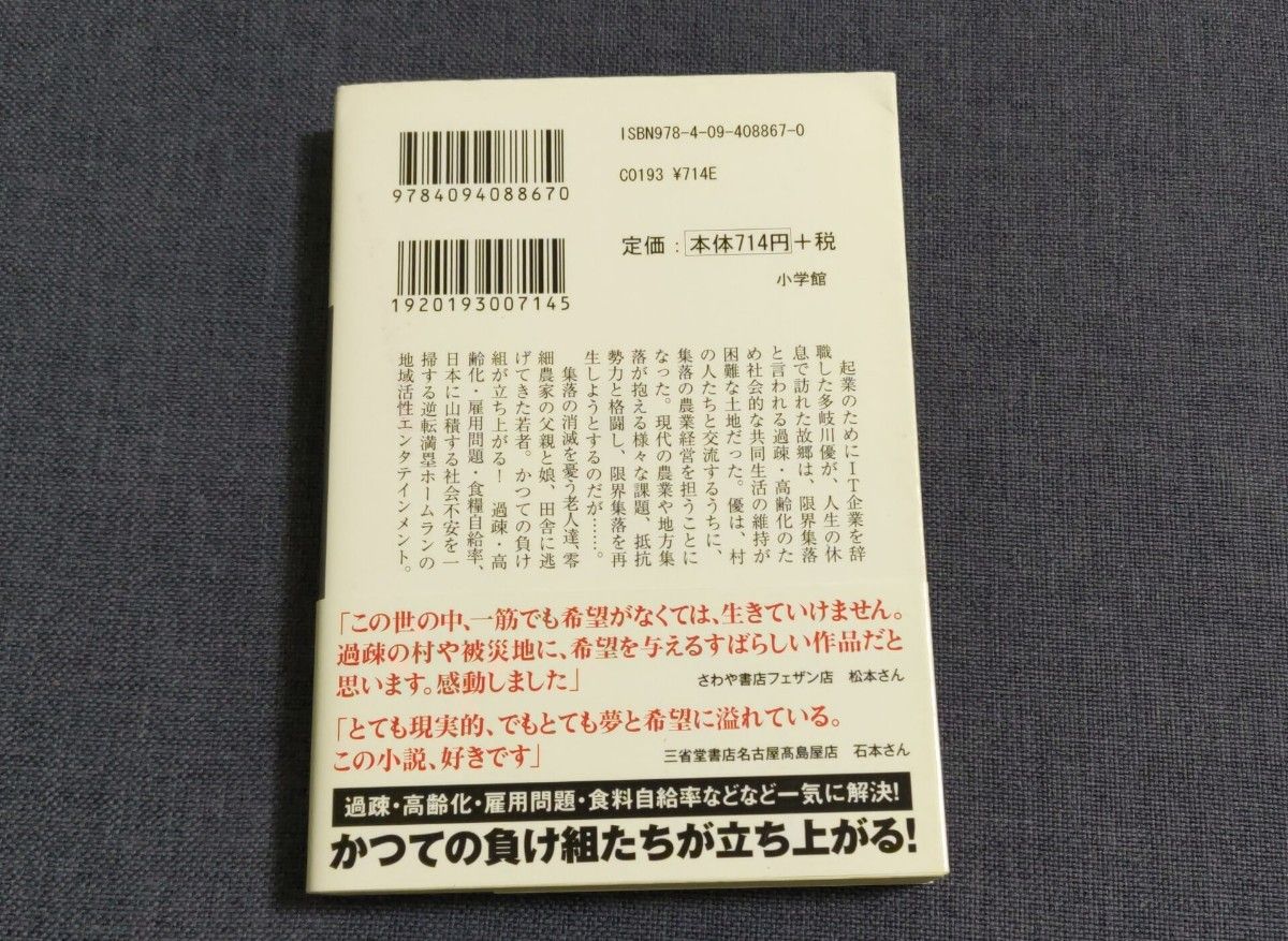 限界集落株式会社 （小学館文庫　く６－６） 黒野伸一／著