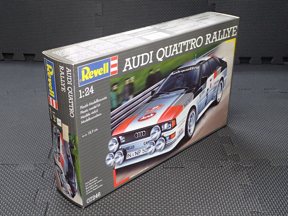 【未開封・未組立】Revell（レベル）07246 1/24 アウディ クワトロ ラリー（AUDI QUATTRO RALLYE） _画像8