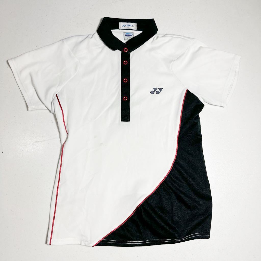 ヨネックス YONEX 女子テニス バドミントン 刺繍ロゴ ポロシャツ 女性用Mサイズ_画像1