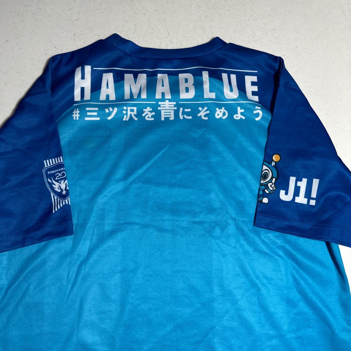 横浜FC Yokohama fc オフィシャル official 応援用シャツ フリーサイズ_画像9