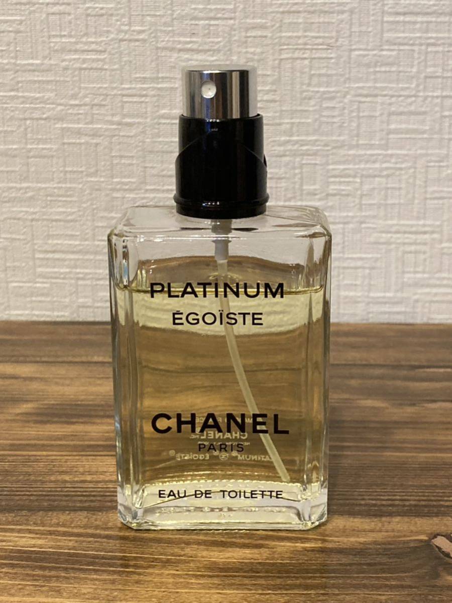 I3L012◆ シャネル CHANEL エゴイスト プラチナム EGOISTE PLATINUM オーデトワレ EDT 香水 100ml_画像1