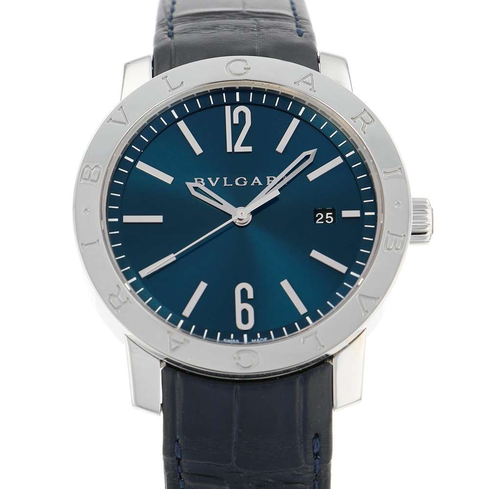 ブルガリ ブルガリブルガリ BB41C3SLD BVLGARI 腕時計 アリゲーターレザー メンズ_画像1