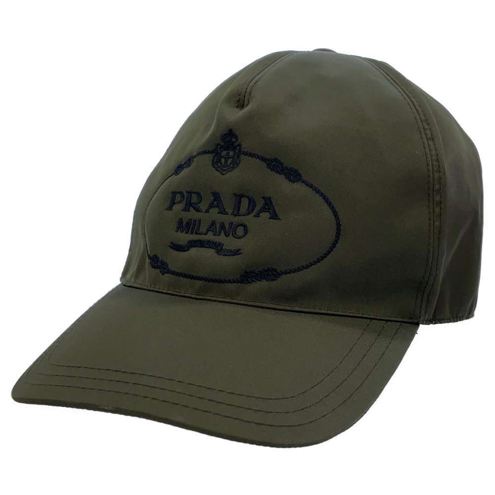 プラダ キャップ ベースボール ナイロン サイズXL PRADA 帽子 アパレル 【安心保証】