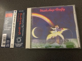 Uriah Heep /ユーライア・ヒープ『Firefly/ファイアフライ』国内盤CD【帯・解説付き】Ken Hensley/John Lawton/Lucifer's Friend/VICP-2085_画像1