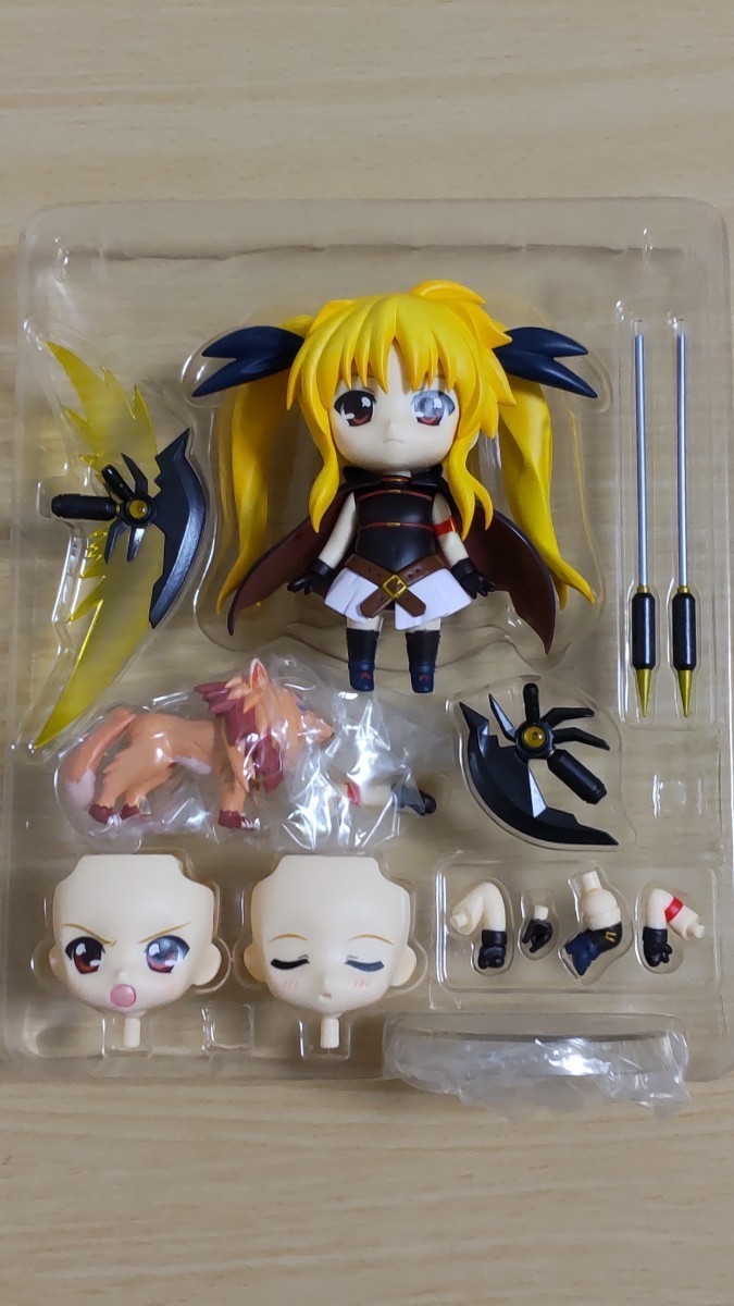 【開封済み中古品】 ねんどろいど　高町なのは & フェイト・テスタロッサ 【魔法少女リリカルなのは The MOVIE 1st】_画像7