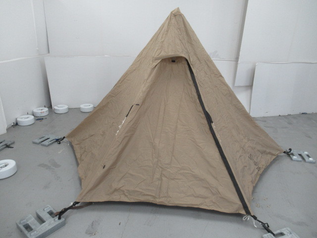 DOD ワンポールテントS タン T3-44-TN アウトドア コンパクト キャンプ テント/タープ 033527004