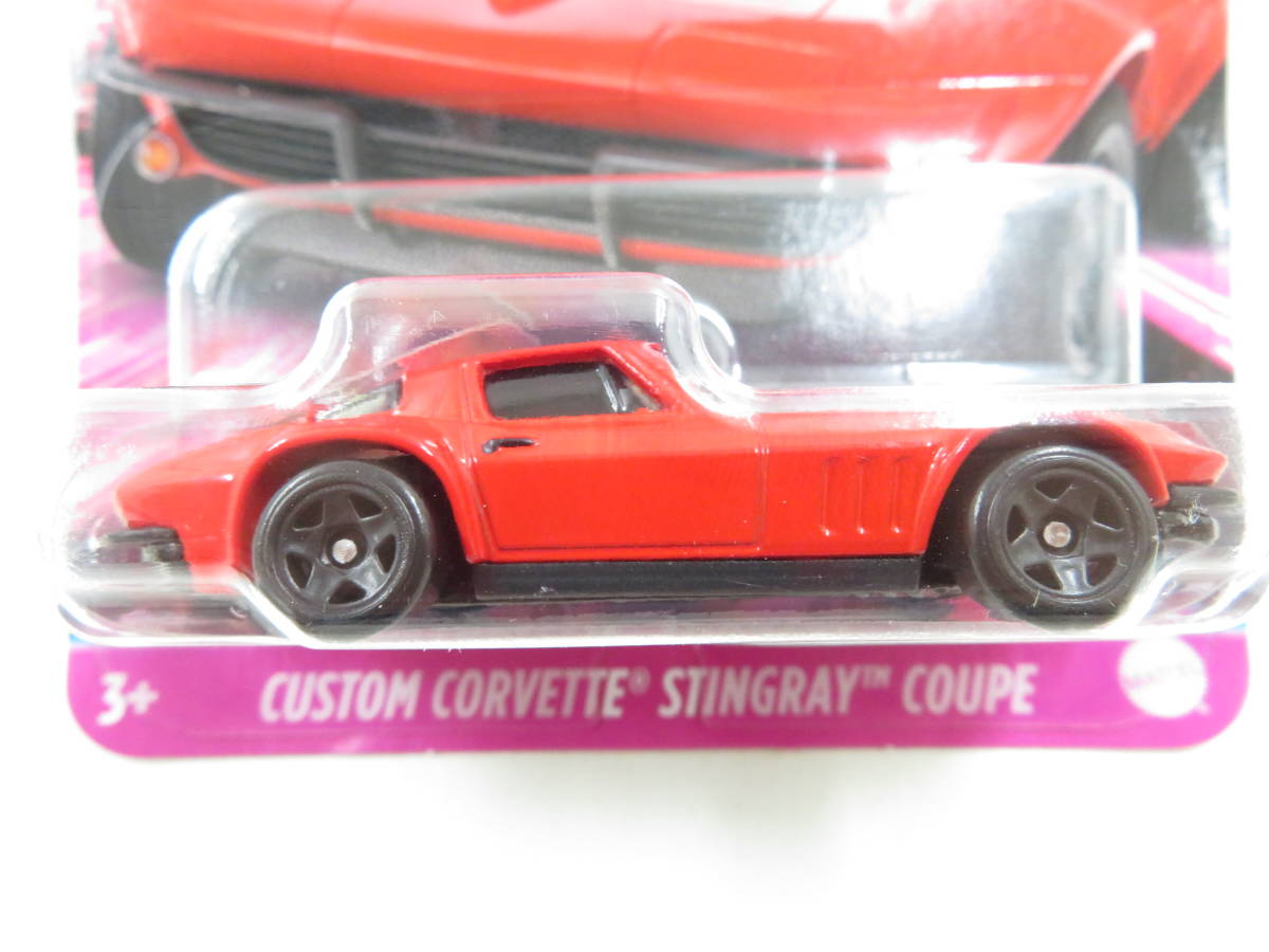 n1068 ホットウィール ワイルドスピード CUSTOM CORVETTE STINGRAY COUPE カスタム コルベット 5/5 FAST&FURIOUS WOMWN OF FAST_画像3