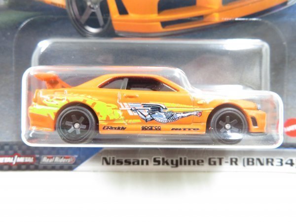 n1020 ホットウィール ワイルドスピード Nissan Skyline GT-R （BNR34） 日産スカイライン 5/5 FAST&FURIOUS_画像3