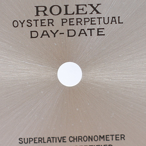 ロレックス ROLEX 正規品 デイデイト 文字盤 18346A シルバー文字盤 針付 メンズ 腕時計部品(14311)の画像5