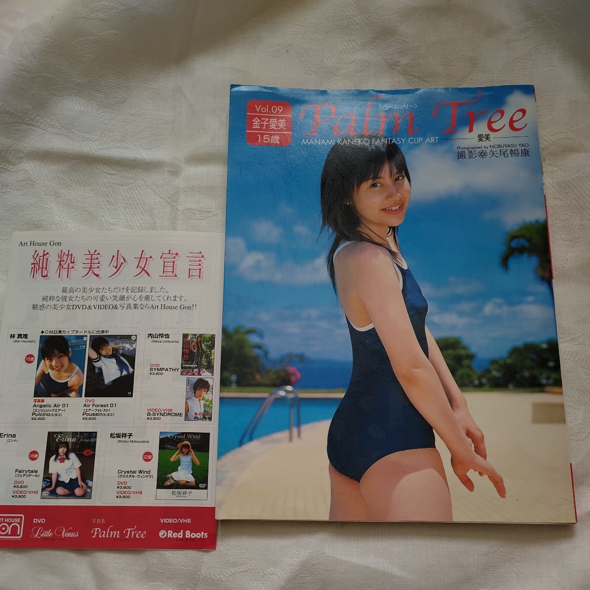 送料185円 金子愛美 15歳 写真集 初版 Palm Tree パームツリー Vol.09 管理番号A-1(KO)_画像1