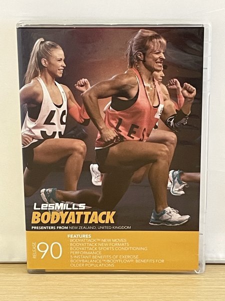 即決◆レスミルズ ボディアタック 90 教習用 DVD+CD+コリオシート◆Lesmills_画像1