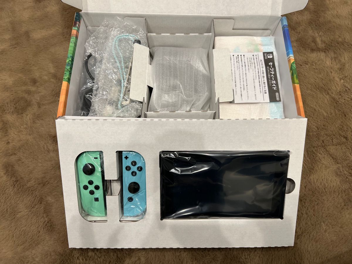 Nintendo Switch ニンテンドースイッチ本体 あつまれどうぶつの Nintendo Switch ニンテンドースイッチ本体 あつまれどうぶつの