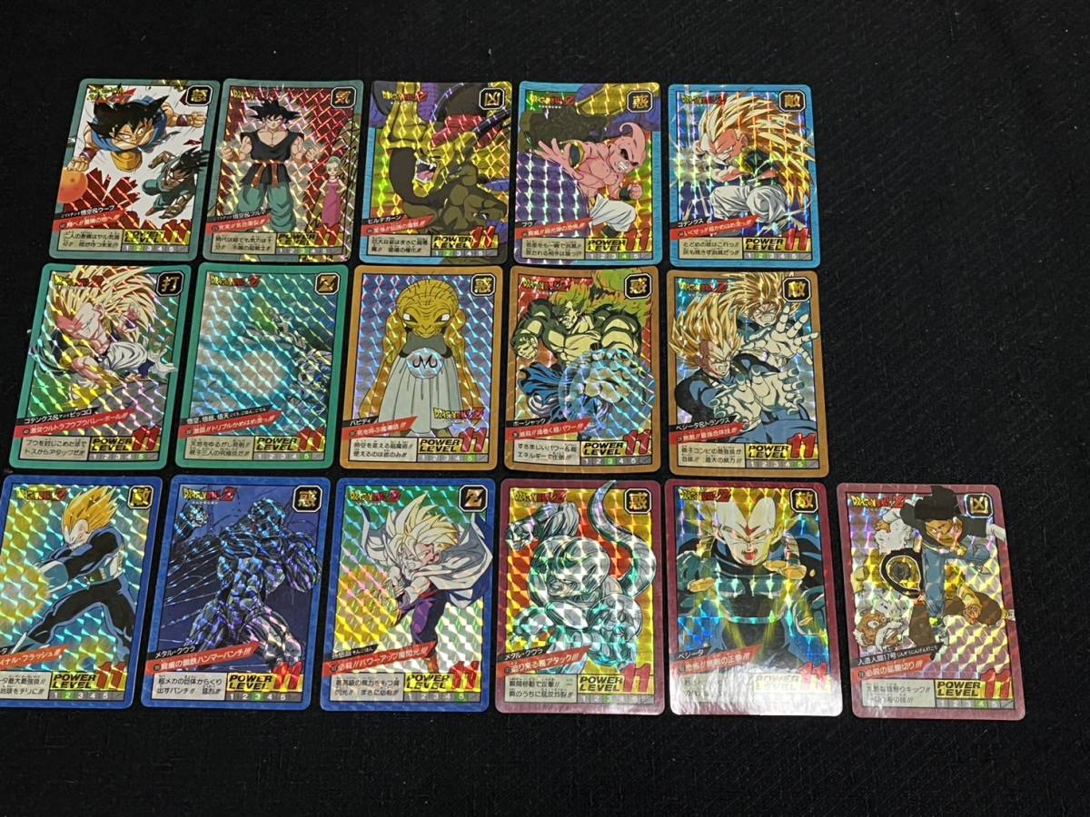 初版 ドラゴンボール スーパーバトル 16種 カードダス 1992年 初版 ドラゴンボール スーパーバトル 16種 カードダス 1992年