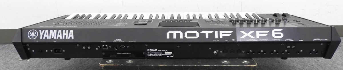 ☆ YAMAHA ヤマハ MOTIF モチーフ XF6 シンセサイザー ケース付き ☆中古☆_画像4