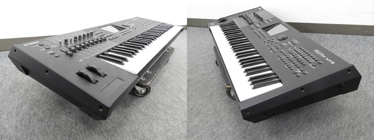 ☆ YAMAHA ヤマハ MOTIF モチーフ XF6 シンセサイザー ケース付き ☆中古☆_画像2