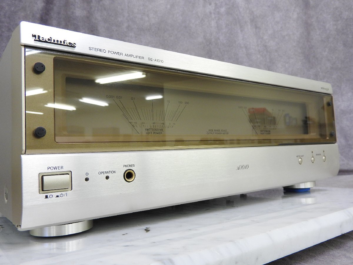Yahoo!オークション - Technics テクニクス SE-A1010 ステレオ Yahoo!オークション - Technics テクニクス SE-A1010 ステレオ