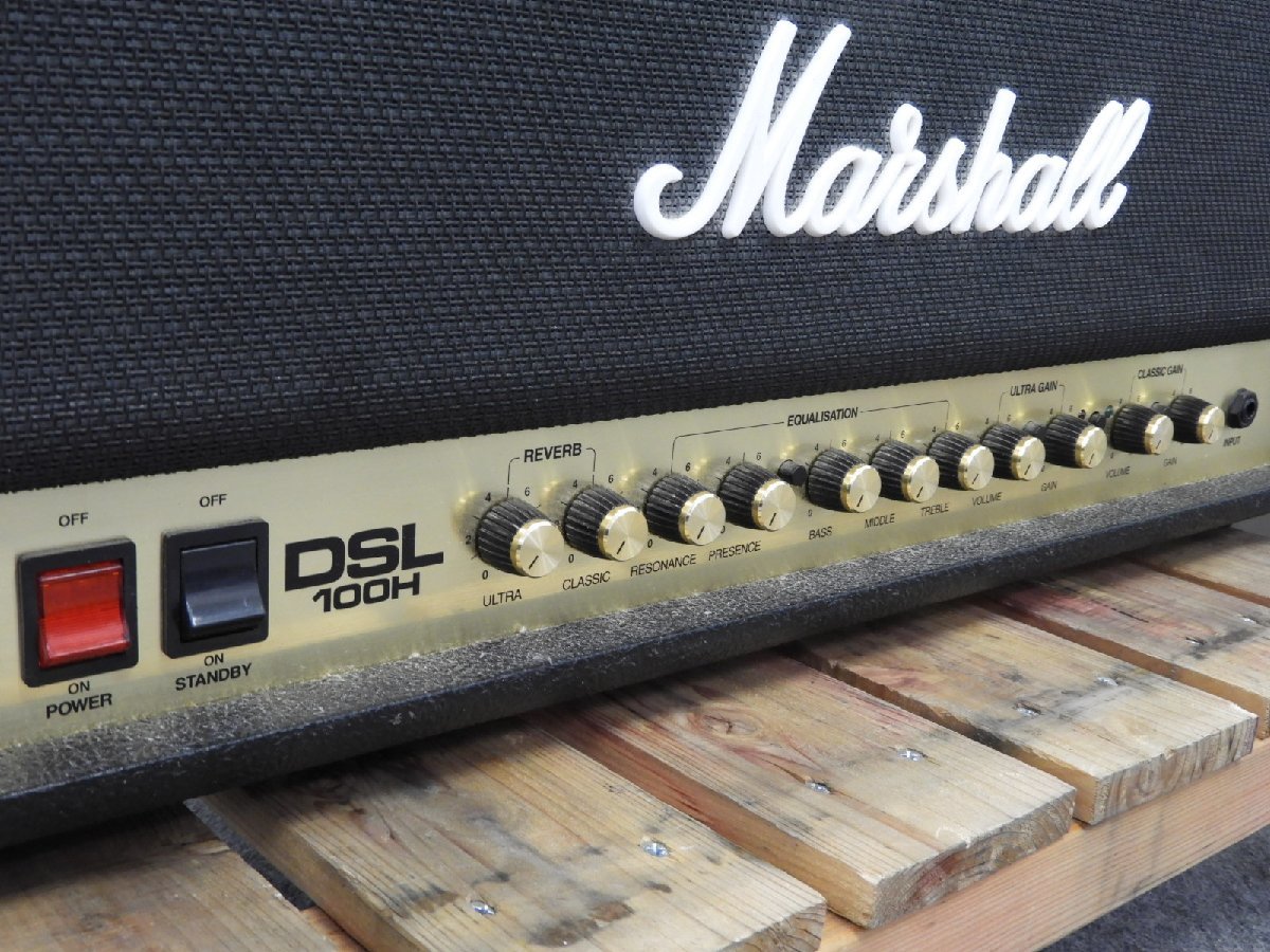 ☆ Marshall マーシャル DSL100H 真空管ギターアンプ ヘッドアンプ ☆中古☆_画像4