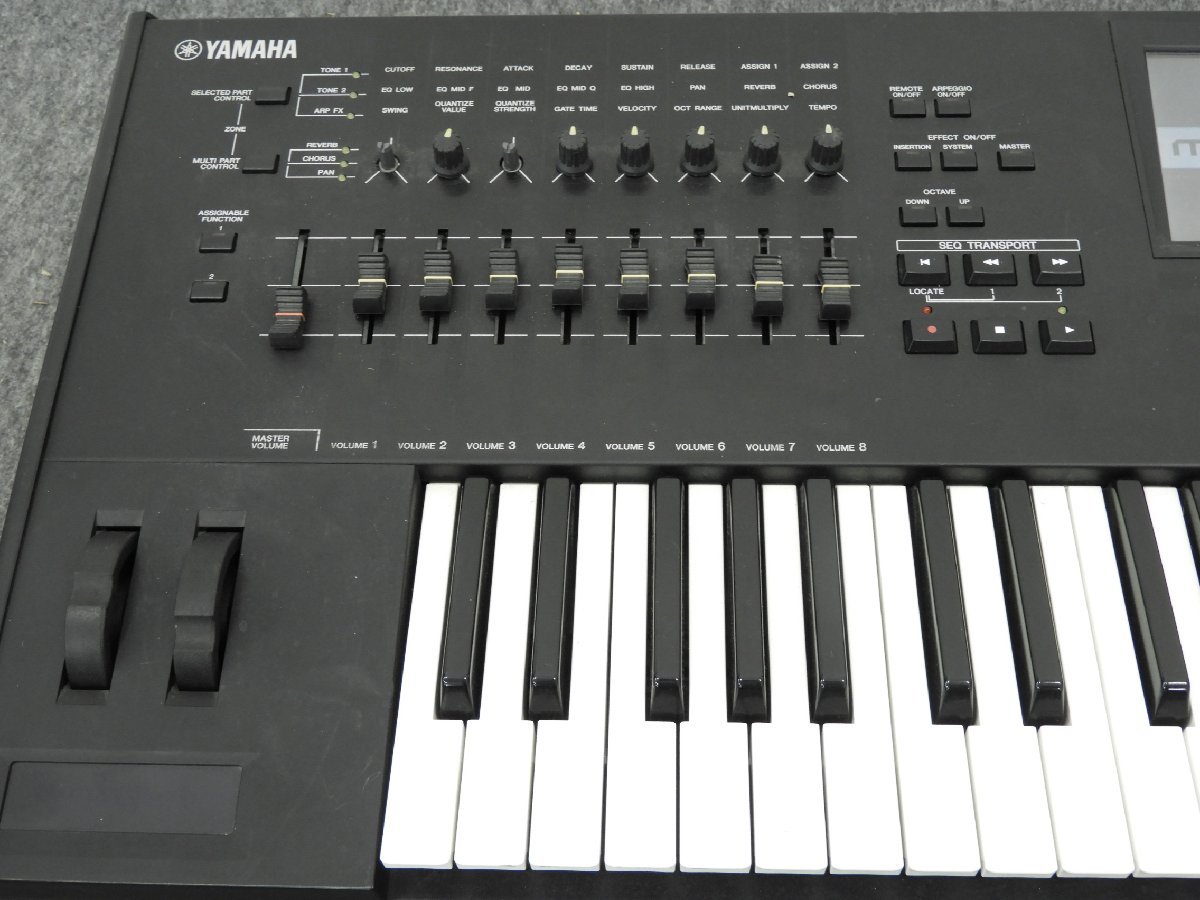 ☆ YAMAHA ヤマハ MOTIF モチーフ XF6 シンセサイザー ケース付き ☆中古☆_画像5