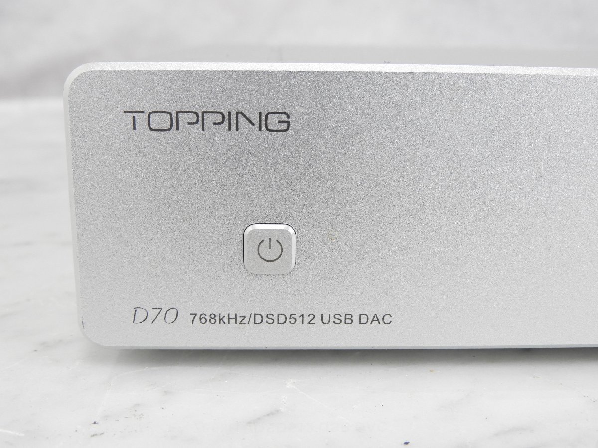 ☆ Topping トッピング D70 DAコンバーター 箱付き ☆中古☆_画像9