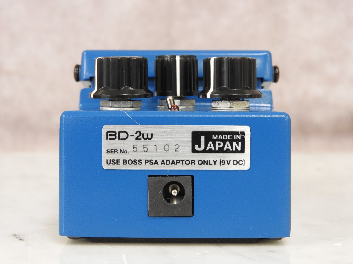 ☆ BOSS ボス Blues Driver ブルース ドライバー BD-2w 技 WAZA CRAFT シリーズ 日本製 箱付き ☆中古☆_画像7