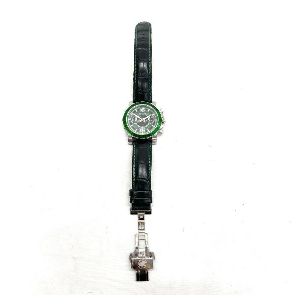 ★おすすめ品★ HUNTING WORLD ハンティングワールド メンズ 腕時計 HW-913 グリーン×ブラック系 動作未確認　SAHS1224-6_画像2