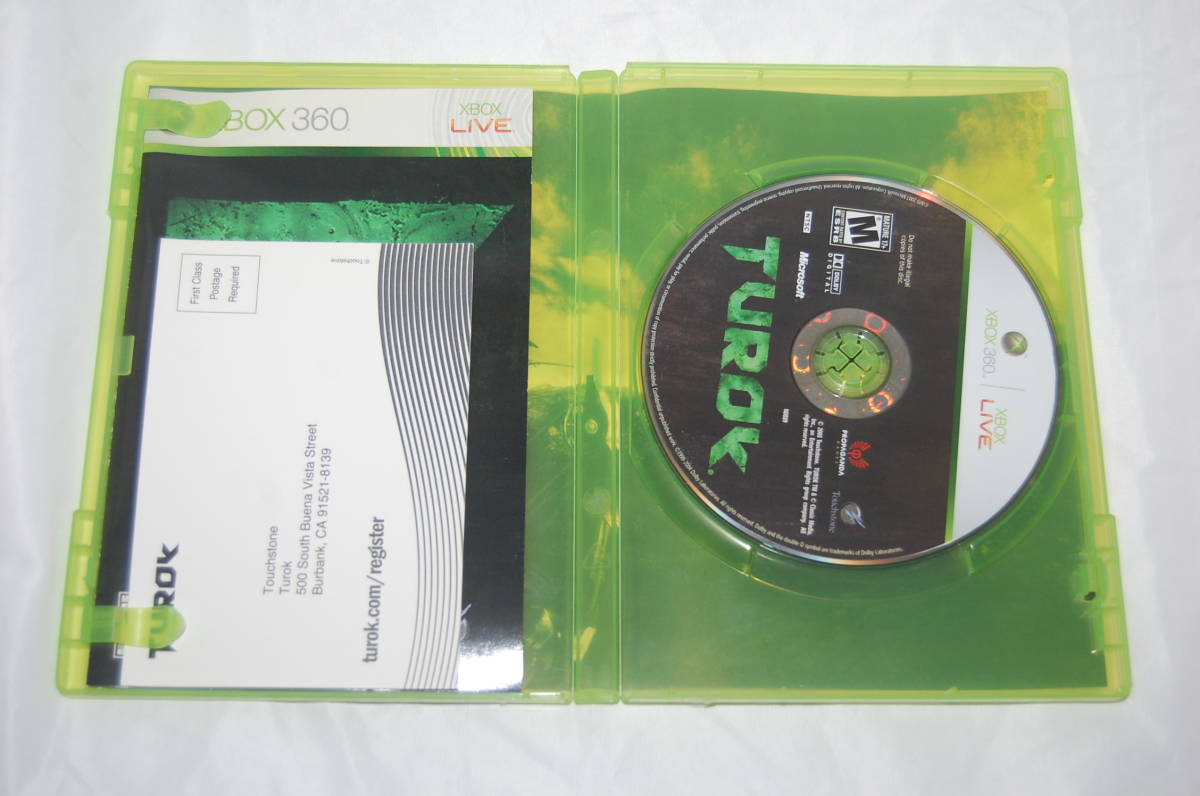 XBOX360 海外版 TUROK 北米版_画像3