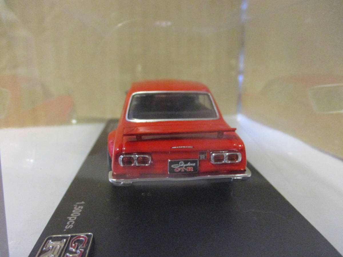 京商 BRAND NUMBER ニッサン スカイライン 2000 GT-R KPGC10 PRIVATE RACING EDITION レッド 1/43 No.03026DR ハコスカ NISSAN SKYLINE GTR_画像4