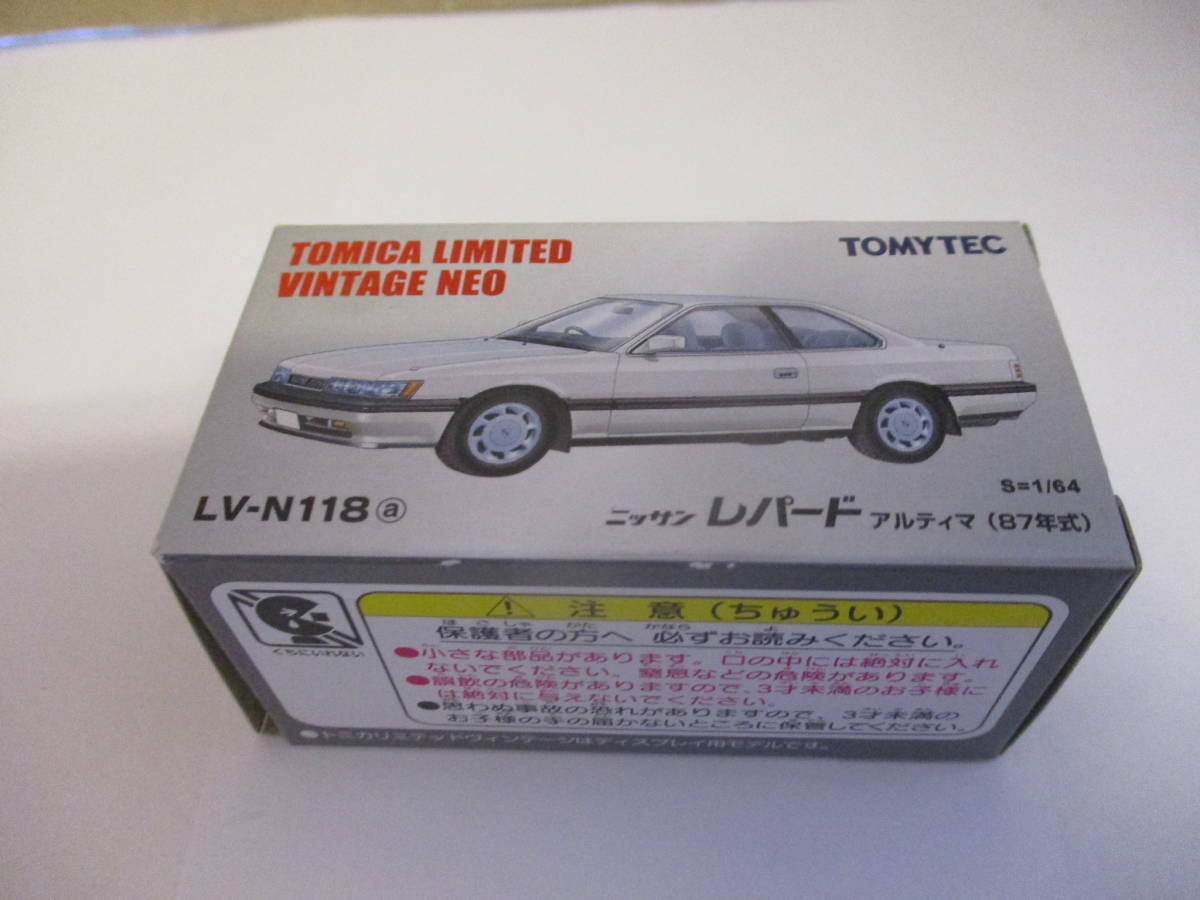 トミカリミテッド ヴィンテージ NEO ニッサン レパード アルティマ V30 ツインカムターボ 1987、1988 F31 計6台 1/64 LEOPARD あぶない刑事_画像2