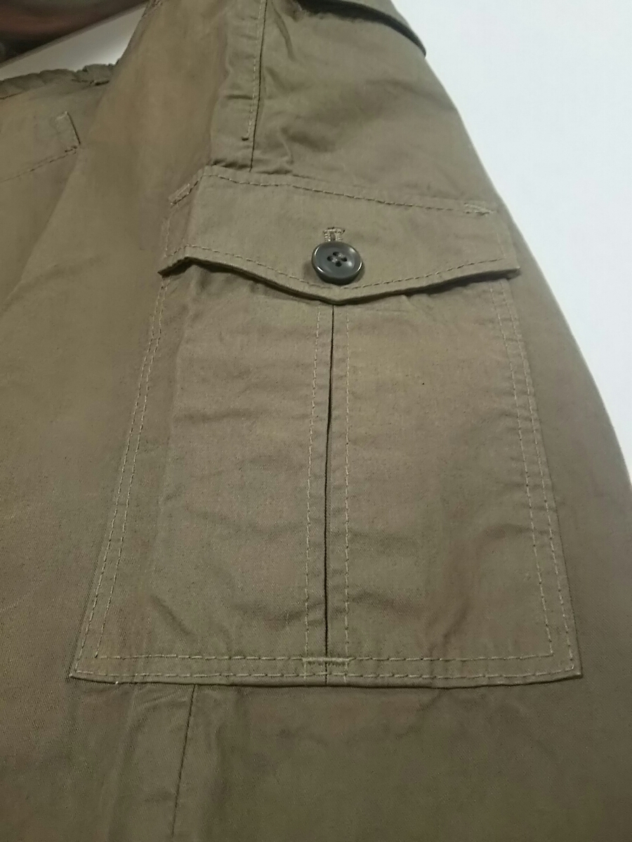  tag attaching min@RNA with translation lady's Mmin at a-ruene- cotton shorts cargo short pants khaki free shipping 