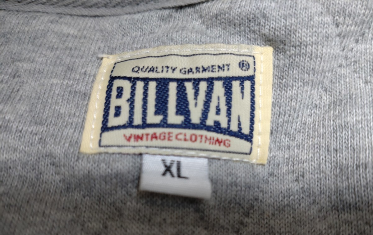 BILVAN ジップアップスウェット XL_画像3