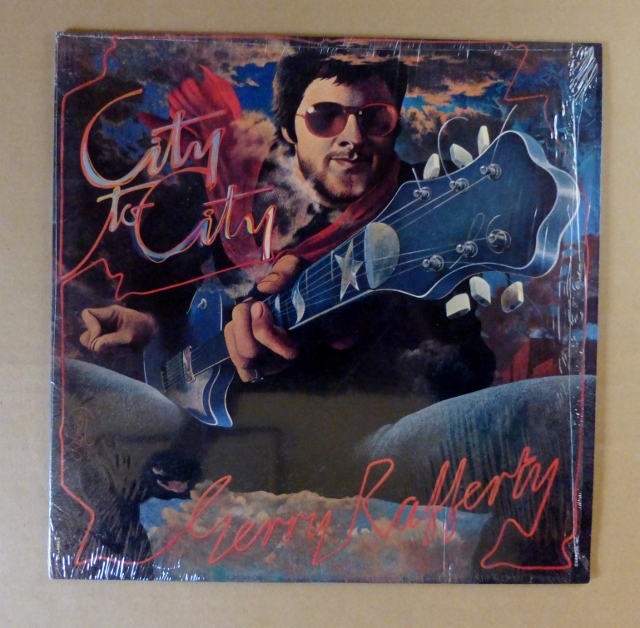 GERRY RAFFERTY「CITY TO CITY」米ORIG [UAオレンジ雲] シュリンク美品_画像1