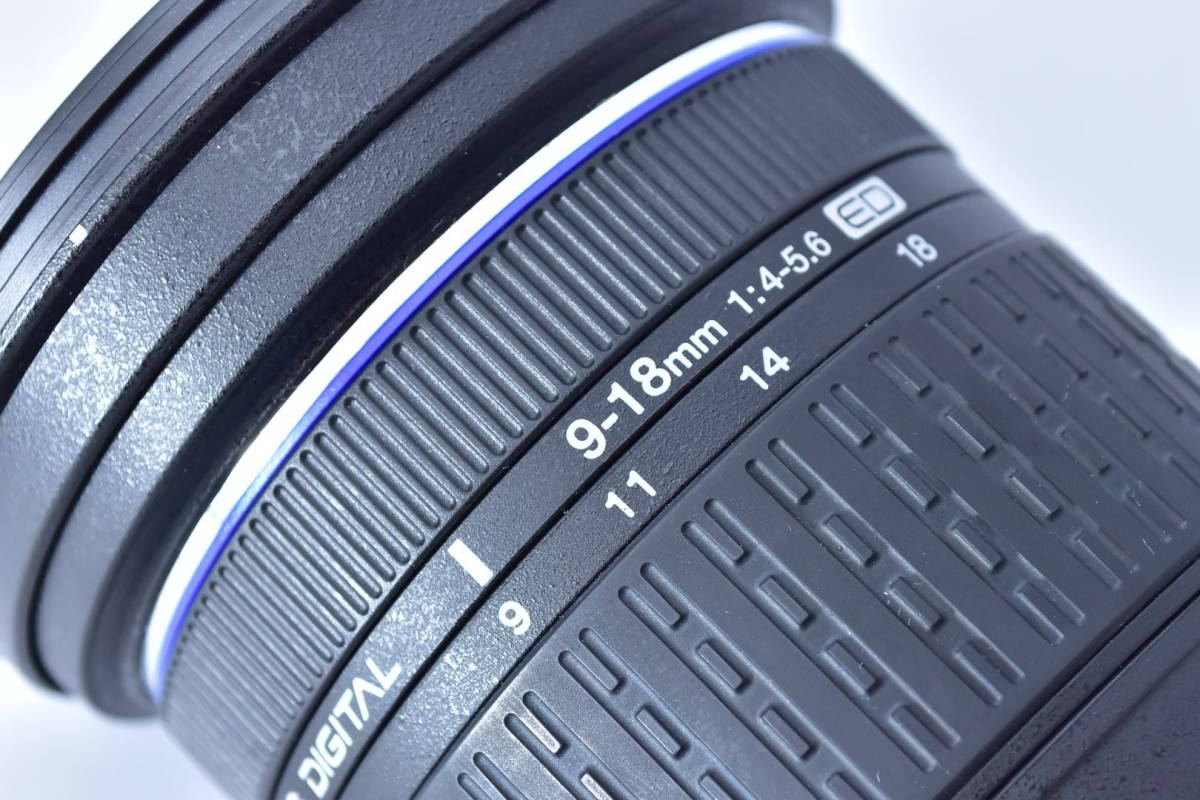 ★ほぼ新品★OLYMPUS オリンパス ZUIKO DIGITAL ED 9-18mm F4.0-5.6 広角★元箱・取説・フィルター付★透き通る光学系！★動作確認済み★_画像8