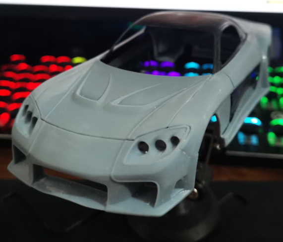 1/24 Veilside RX-7 3Dプリンタパーツ 未組立_画像3