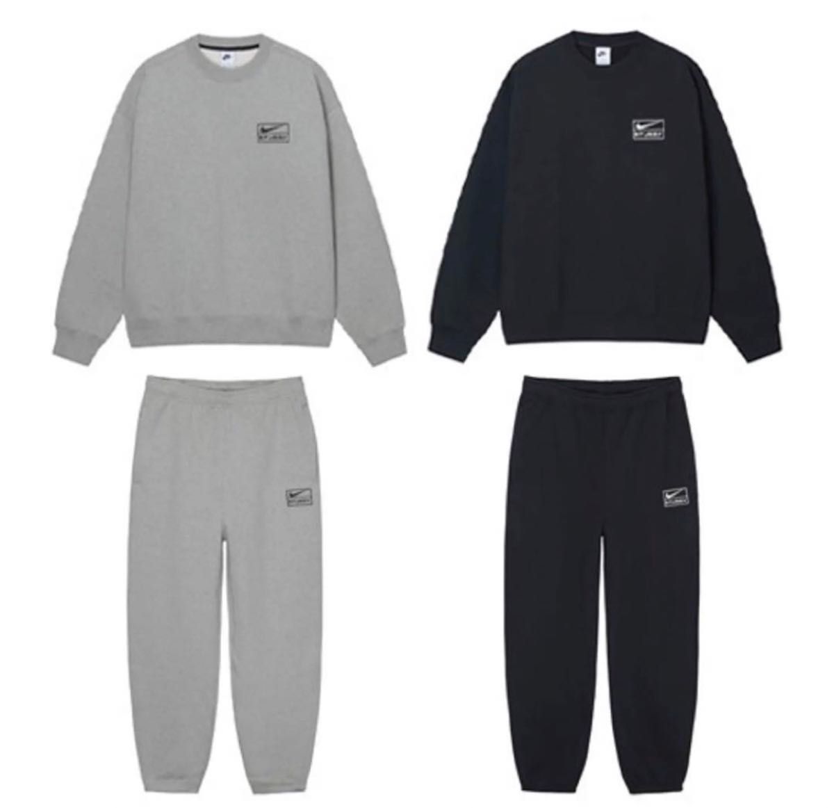 新品】ステューシー×ナイキ セットアップ STUSSY NIKE パーカー 新品】ステューシー×ナイキ セットアップ STUSSY NIKE パーカー