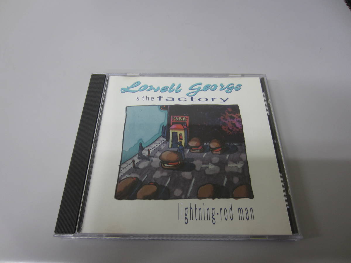 Lowell George/Lightning - Rod Man US盤CD ファンク ルイジアナブルース サザンロック Frank Zappa Mothers Little Feat_画像1