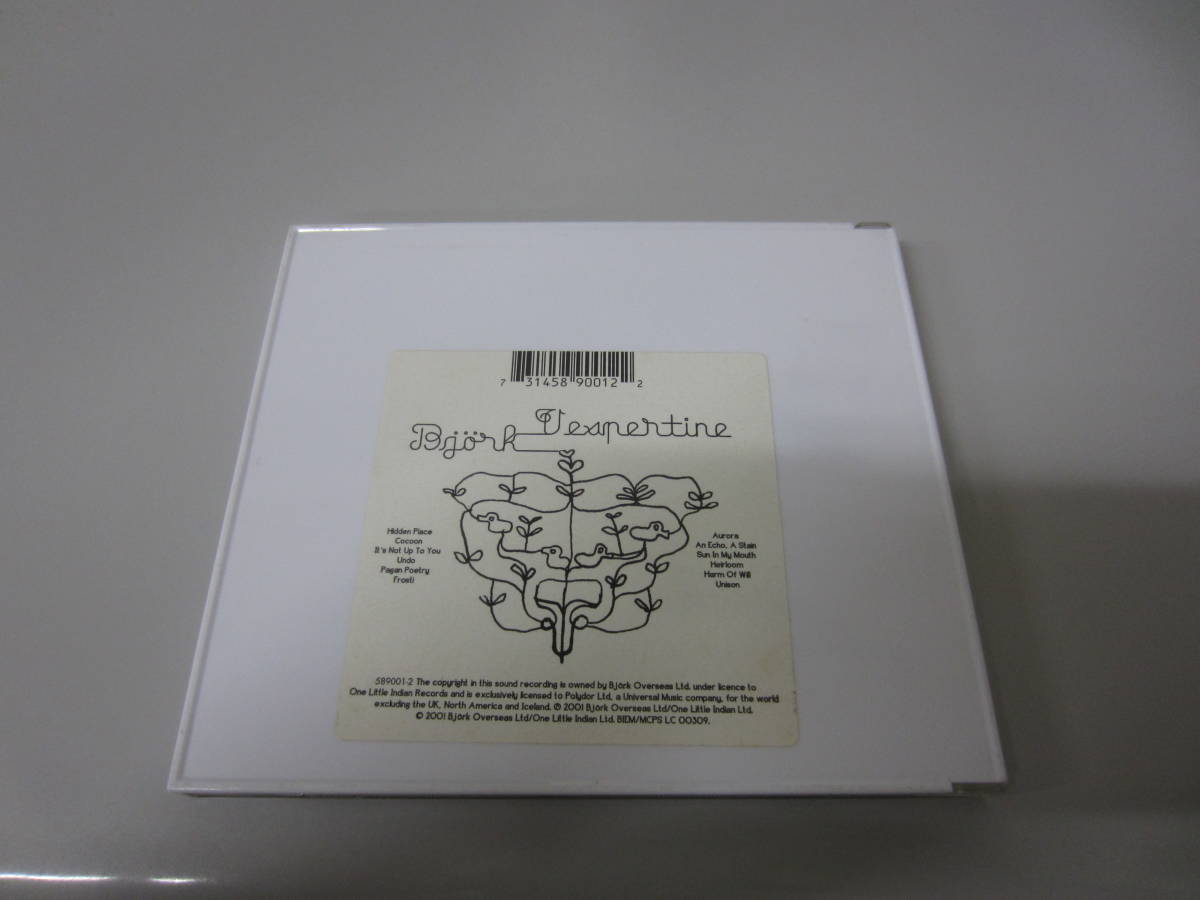 Bjork/Vespertine Germany盤CD ネオアコ ギターポップ ブリットポップ The Sugarcubes_画像3