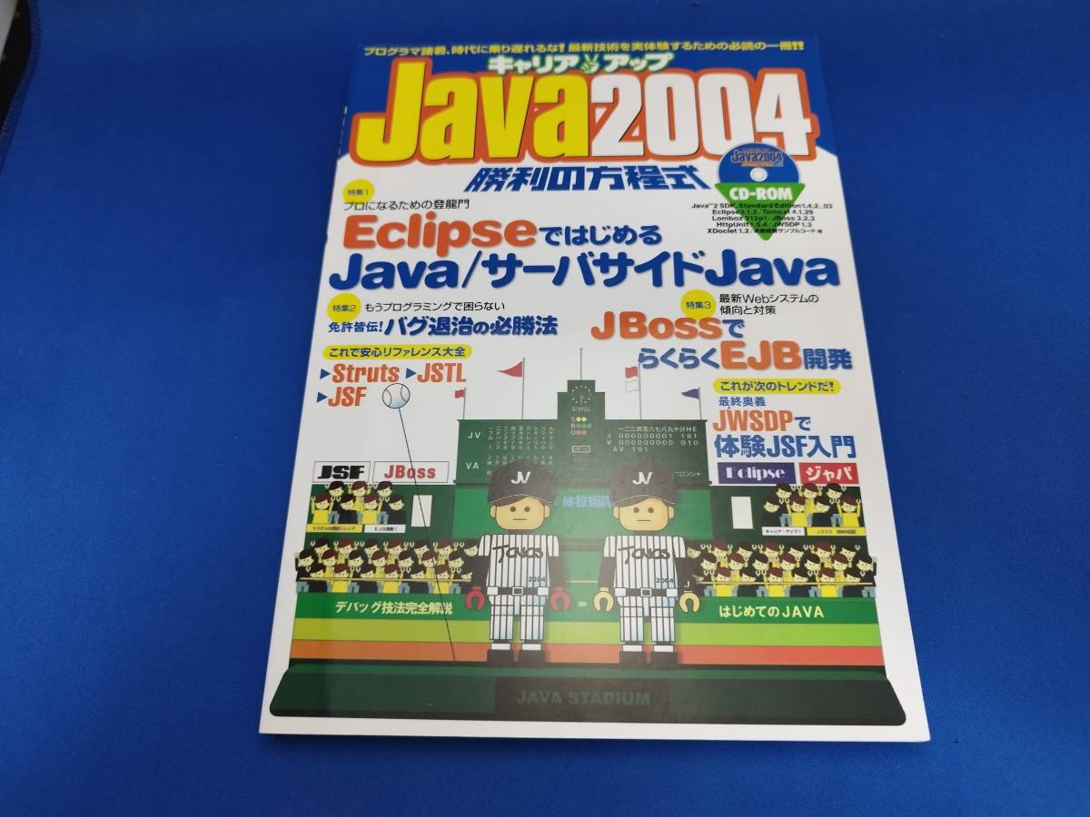 【美品】 技術評論社 キャリアアップ Java2004 勝利の方程式_画像1