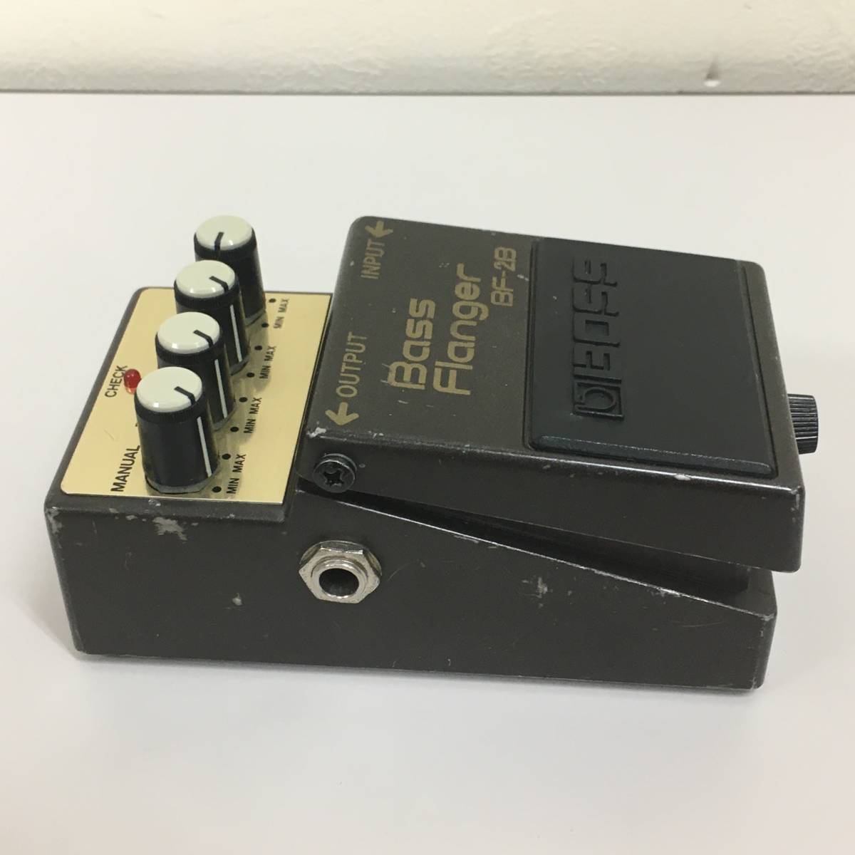 ジャンク品　BOSS　Bass Flanger ベースフランジャー　BF-2B　台湾製_画像2