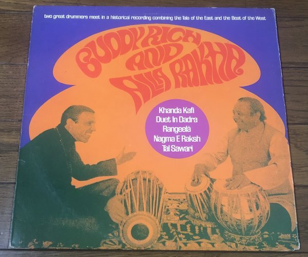 Buddy Rich And Alla Rakha - Rich A La Rakha US Original盤_画像2