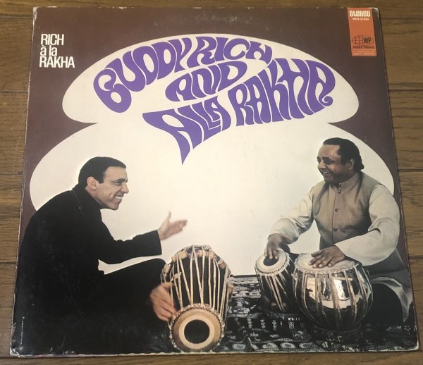 Buddy Rich And Alla Rakha - Rich A La Rakha US Original盤_画像1