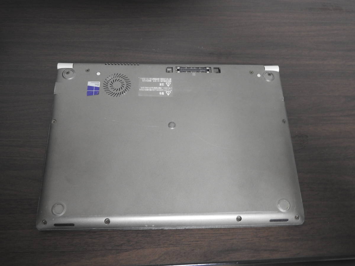 ジャンク　1円スタート ノートパソコン 東芝 dynabook R63 Windows10pro　 第6世代 Core i７ SSD500GB メモリ8GB _画像2