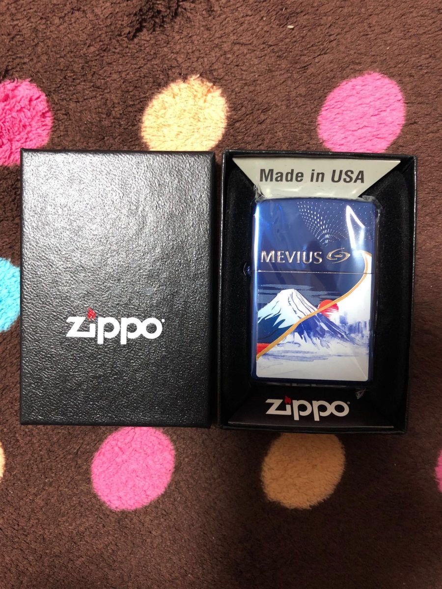 ZIPPO メビウス MEVIUS 10周年限定パッケージオリジナルZippo 当選品