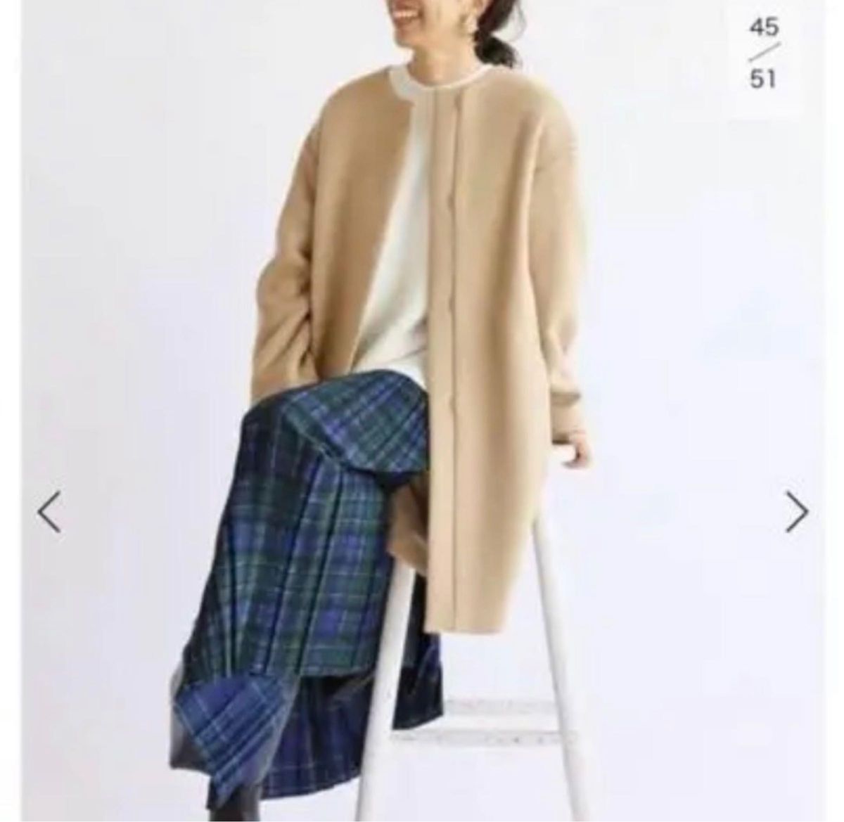 美品 イエナ IENA 二重織シャルムノーカラーコート 38|Yahoo 美品 イエナ IENA 二重織シャルムノーカラーコート 38|Yahoo
