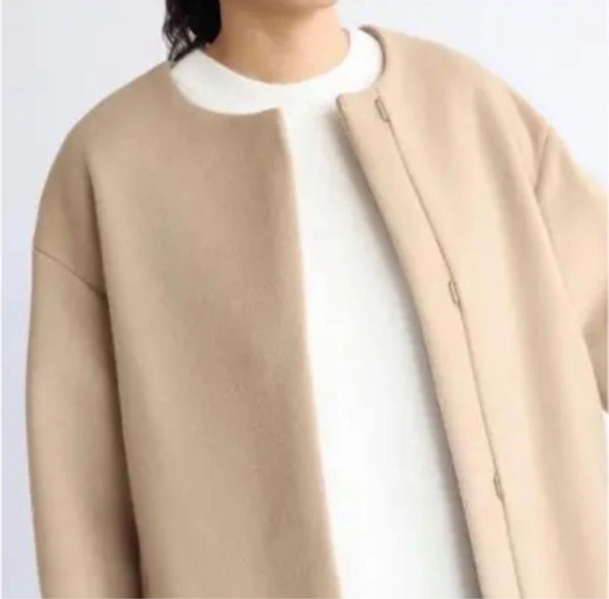 美品 イエナ IENA 二重織シャルムノーカラーコート 38|Yahoo 美品 イエナ IENA 二重織シャルムノーカラーコート 38|Yahoo