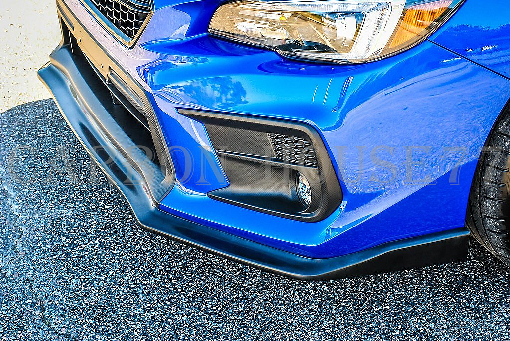 ★SUBARU WRX STI VAB・WRX S4 VAG 後期 カーボン フロント リップ スポイラー C型 2017-現行☆._画像4