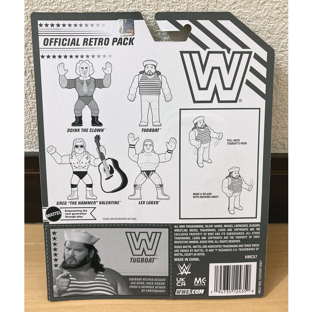 ハズブロ WWF タグボート (タイフーン) マテル限定 正規品 WWEレトロ hasbro retro レトロ Tugboat Typhoon ジョン ・テンタ - プロレス、格闘技 ハズブロ WWF タグボート (タイフーン) マテル限定 正規品 WWEレトロ hasbro retro レトロ Tugboat Typhoon ジョン ・テンタ - プロレス、格闘技