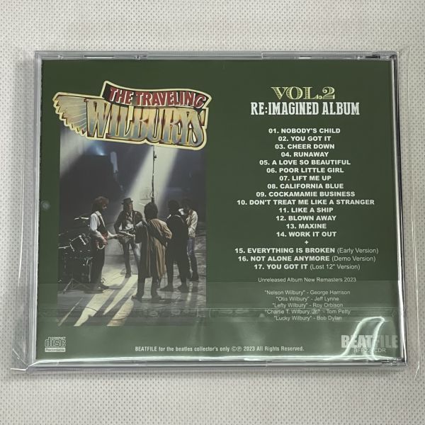 New!!! BFP-224: TRAVELING WILBURYS - VOLUME 2: REIMAGINED ALBUM [BOB DYLAN, GEORGE HARRISON, JEFF LYNNE, ROY ORBISON]_画像2