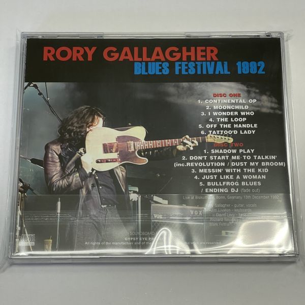 新品！！GEP-390: RORY GALLAGHER - BLUES FES [ロリー・ギャラガー]_画像2