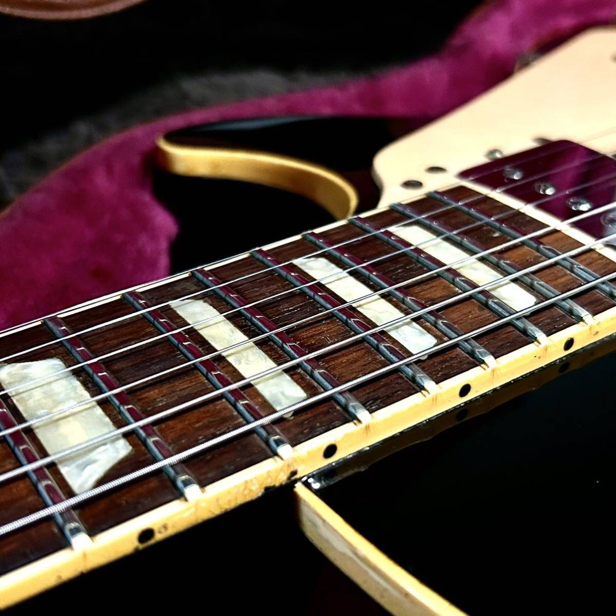 【訳アリ品】Gibson Les Paul Standard 93年製 ブラック　ネック折れ修復済_画像10